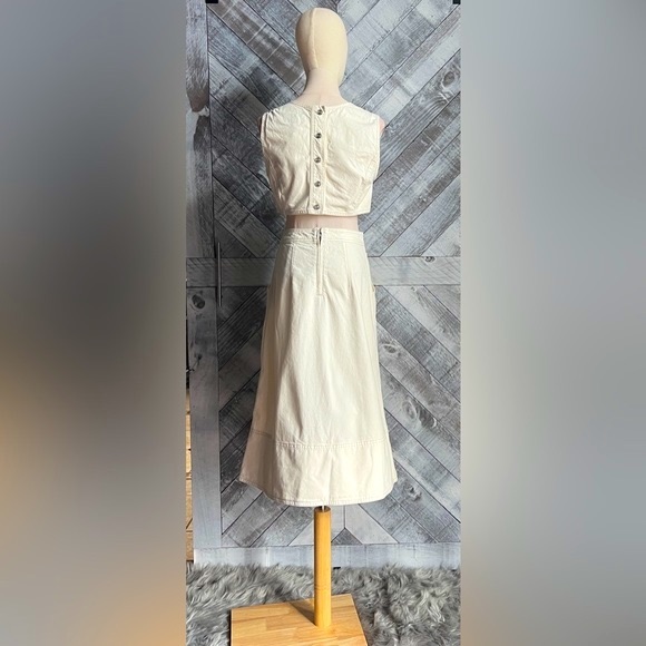 CURRENT/ELLIOTT NWT DENIM THE NIGHTFALL DRESS - - Picture 7 of 15